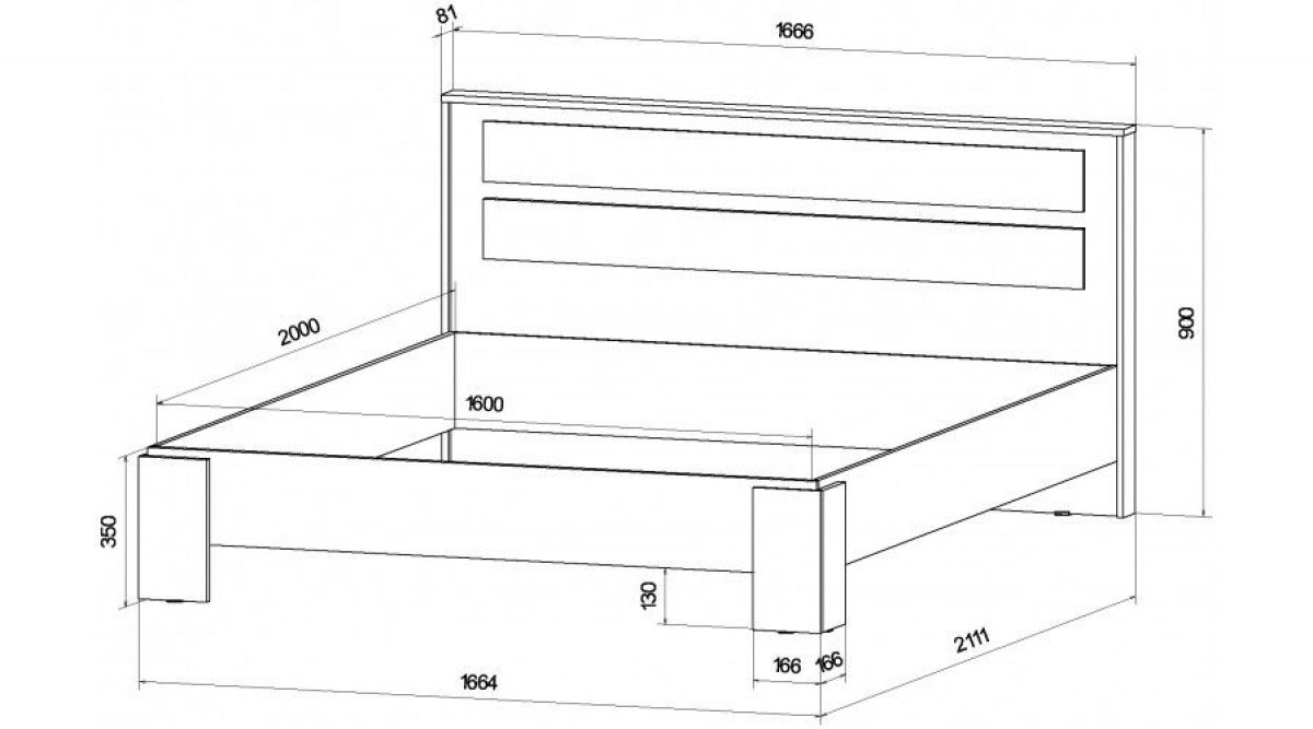 ЛЕНОРА Спальный гарнитур (модульный) кашемир | фото 3