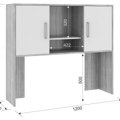 ЛАЙТ 2 Надстройка стола компьютерного (1200) | фото 2