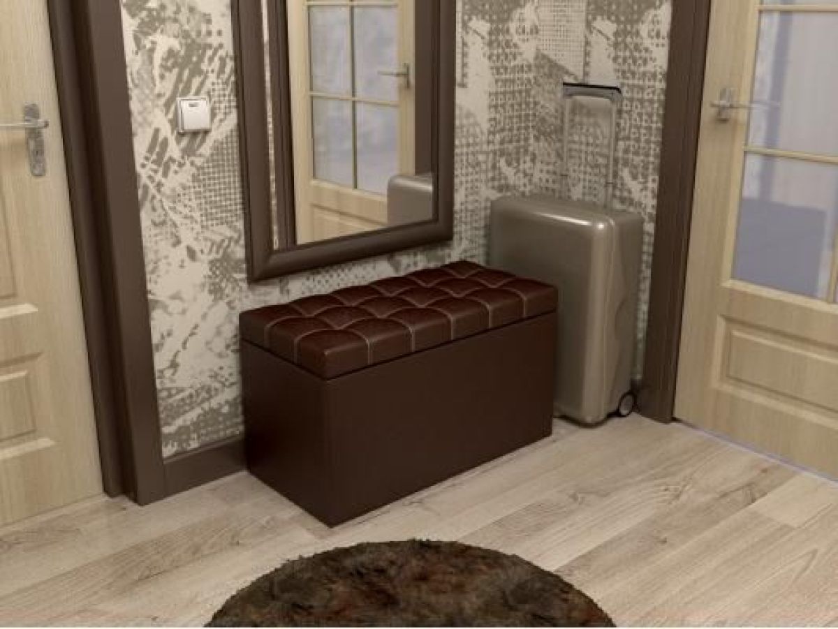 Пуф КВАДРО тип 2 Коричневый | фото 2