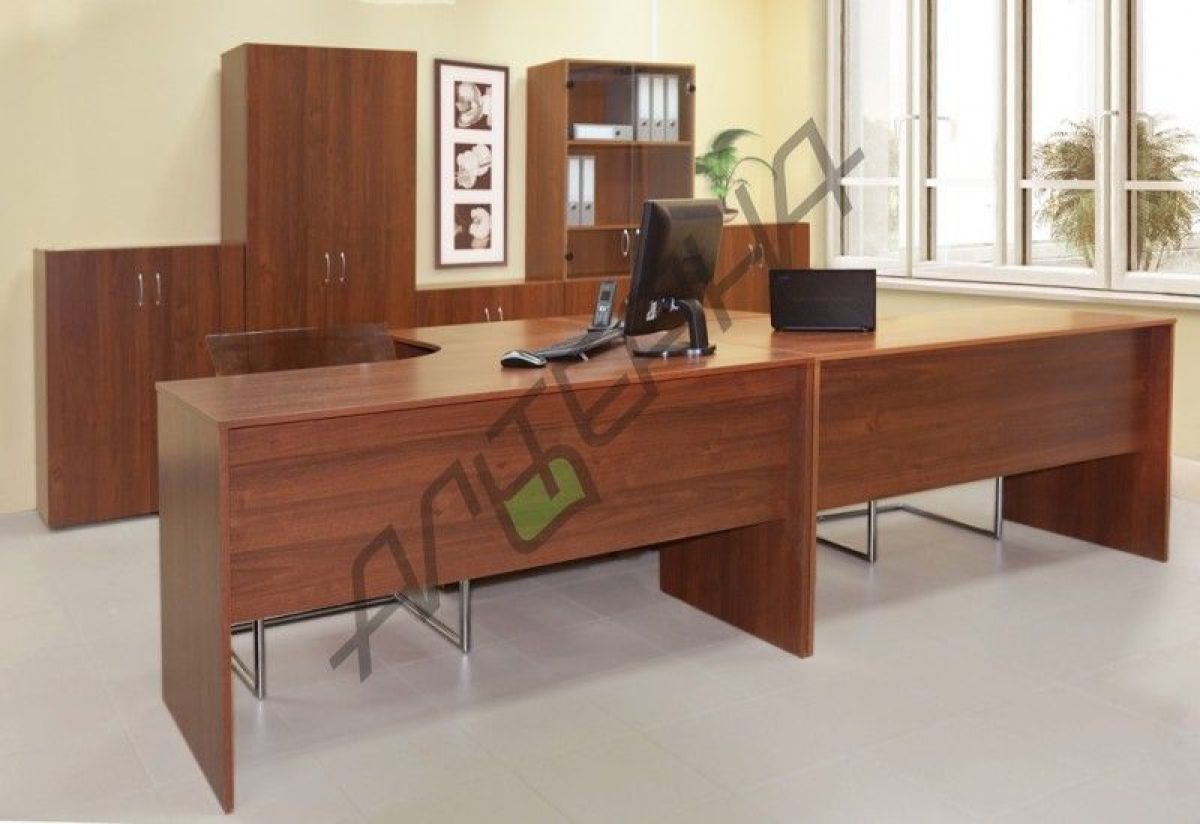 Стол письменный "Универсал" У.С-10 Бук светлый | фото 2