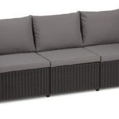 Диван Калифорния 3-х местный (California 3 Sofa), графит | фото 2